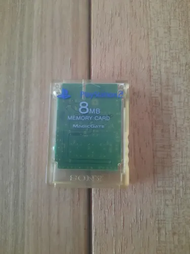 Memory Card 8MB Clear - Playstation 2 - MagicGate