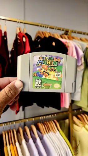 CARTUCHO MARIO KART 64 ORIGINAL GRADIENTE 