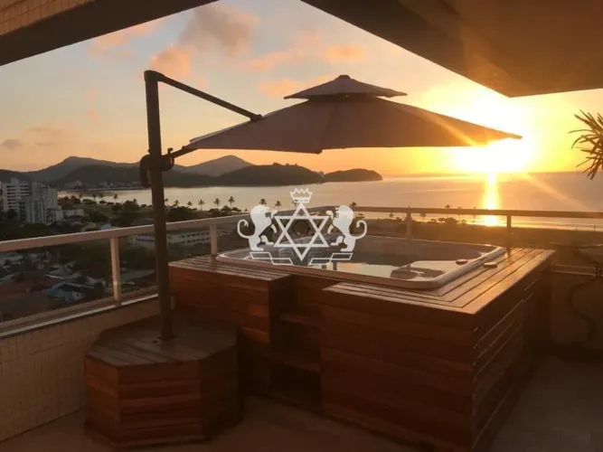 Cobertura com 3 quartos e piscina à venda, 246 m² - Jardim Primavera, Caraguatatuba