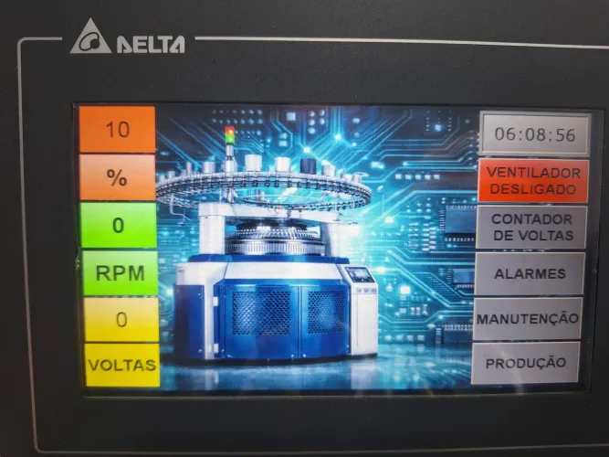 KIT AUTOMAÇÃO PARA TEAR DE MALHA