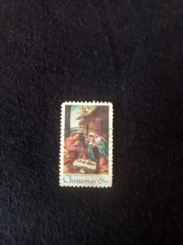 Selo Christmas Nativity 6¢ 1970