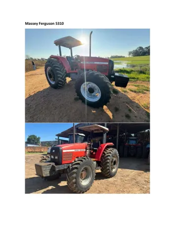 Vendo trator Massey ferguson 5310