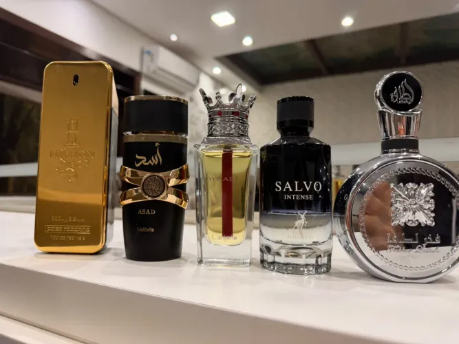 Estoque de Perfumes Árabes Originais.