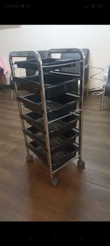 Carrinho auxiliar cabeleireiro 