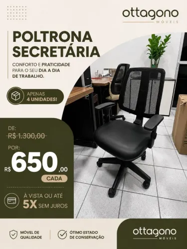 Vendo cadeira secretária 