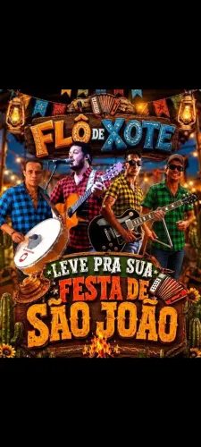 Estamos disponível para tocar na sua festa de São João