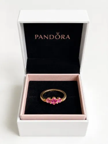 Anel Pandora Disney Rapunzel Original | Novo na Caixa | Tamanho 50 europeu 