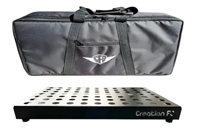 Pedalboard 55x30 in out e eletrica