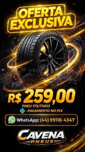 Pneu Novo 175/70R13 82T IRON HEAD REFLEX RH01 - R$ 259,00