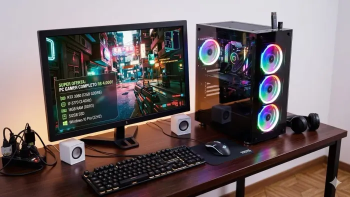 Computador gamer rtx 30 60 