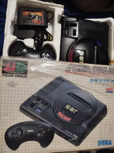 Mega Drive 1 japa na caixa