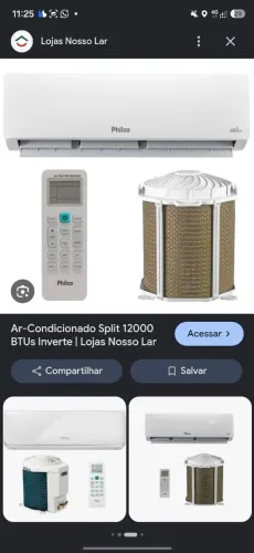 Ar condicionado 12000 Btus