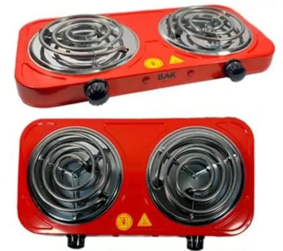 Fogão elétrico 2 bocas de resistência blindada,, NOVO, cozinha tudo. Entrega GRÁTIS*
