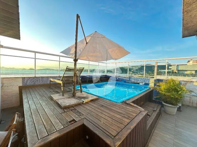 Cobertura à venda, 220 m² por R$ 2.400.000,00 - Charitas - Niterói/RJ