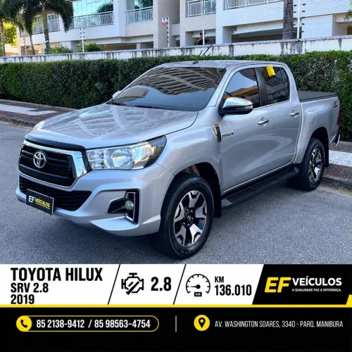 Toyota Hilux CD SRV 4X4 2.8 TDI Diesel Aut. 2019