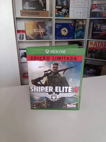 Vendo Sniper Elite 4 Edição Limitada Xbox One Semi novo 
