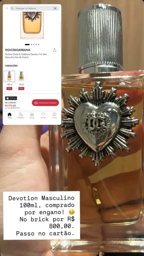 Perfume Devotion masculino