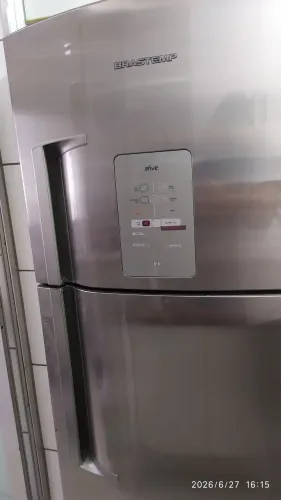 Geladeira Brastemp Frost Free 429 litros Inox usada