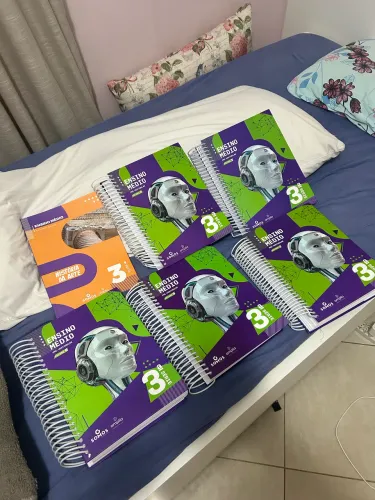 livros didaticos 3 ano ensino medio e cursinho