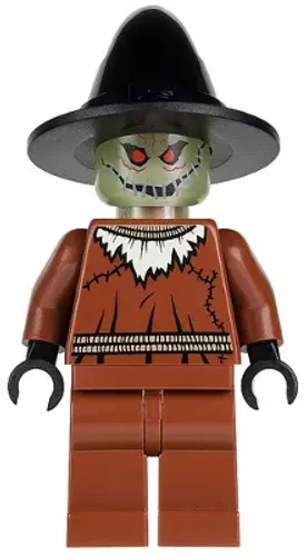 lego batman 1: Bat016: Scarecrow - Glow in the Dark Head