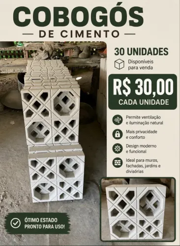 Vende - se portas, janelas e cobogó.
