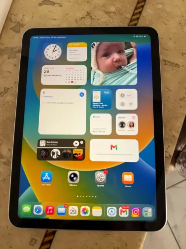 iPad Novíssimo (A16) - 5 meses de uso