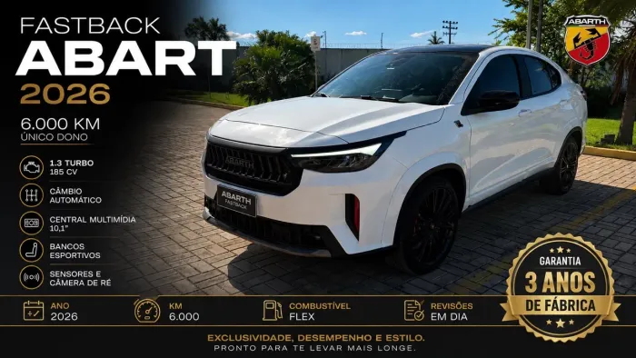 Fiat Fastback Abarth Turbo Flex 1.3 Aut. 2026