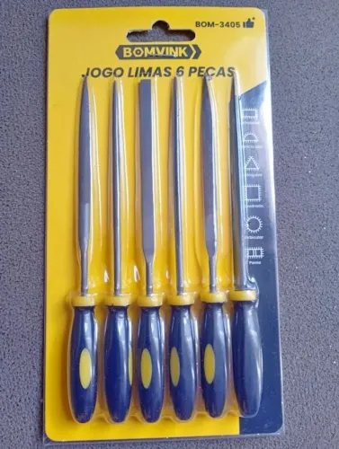 Jogo Lima 6 Peças Ferramentas- Novo