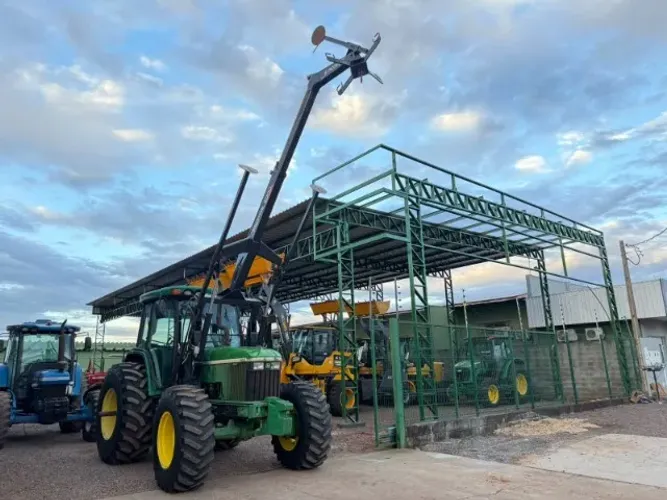 John Deere 7505 ano 2003 c Guincho Big Bag Frontal