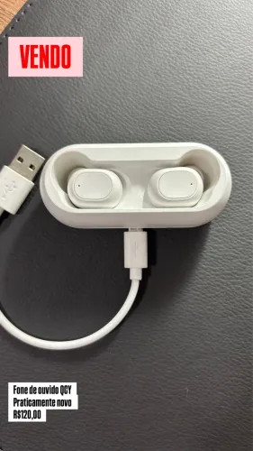 Fone de ouvido QCY 