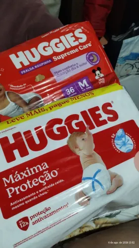 Fraldas M Huggies