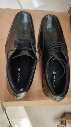 Sapato social masculino n.41 na caixa!
