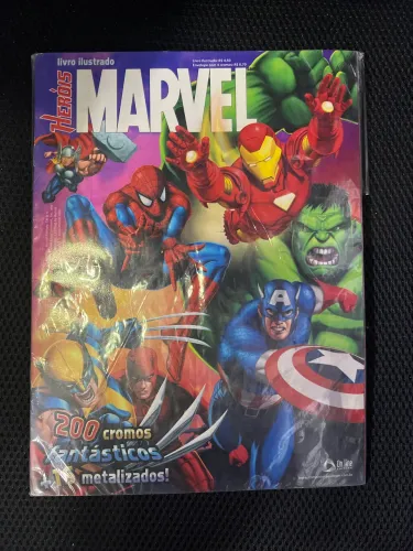 Álbum de figurinhas MARVEL 2009