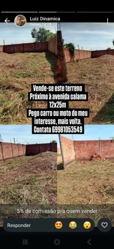 TEREENO A VENDA