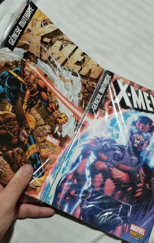 X-Men Gênese Mutante Panini - completo 2 volumes
