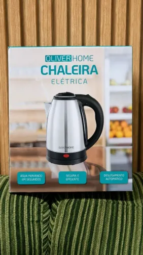 Chaleira elétrica inox