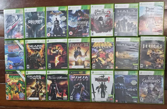 21 Jogos originais Xbox 360 em excelente estado