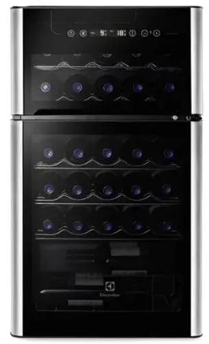 Adega Electrolux ACD29 29 Garrafas Dual Zone 2 Portas