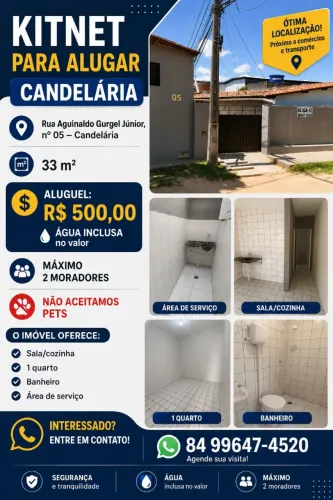 Kitnet Candelária