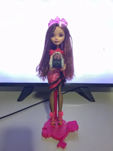 Boneca Ever After High Briar Beauty completa porém com avaria na bolsa