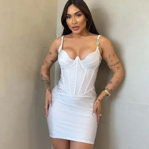 Vestido corset 