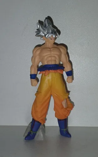 BONECO ACTION FIGURE MINIATURA DRAGON BALL GOKU SUPER SAIYAJIN INSTINTO SUPERIOR