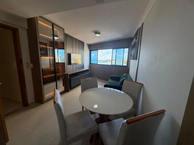 Apartamento mobiliado no Cristallo Residence em Ponta Negra