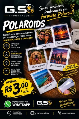 ? ANÚNCIO ? FOTOS ESTILO POLAROID