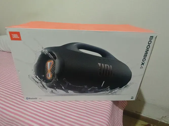 Caixa vazia original para sua Boombox 4! 