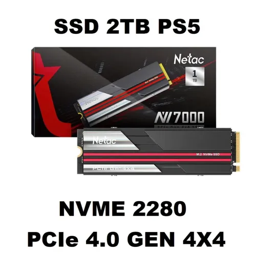 SSD NETAC 2TB - PS5
