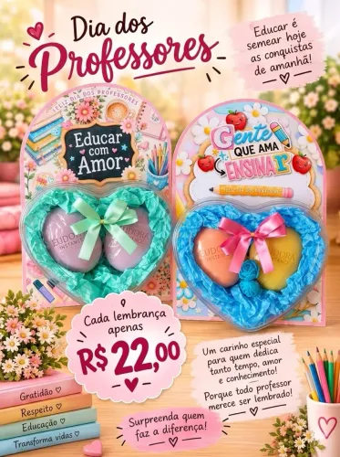 Lembrancinha dia dos professores