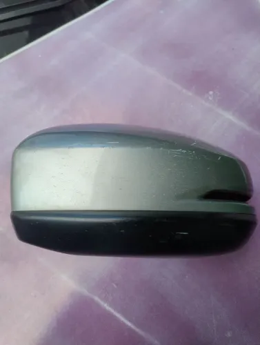 Capa Retrovisor Honda Fit Cinza com Pisca Integrado