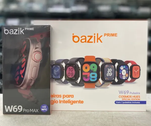 Smartwatch W69 Pro max + 7 Pulseiras