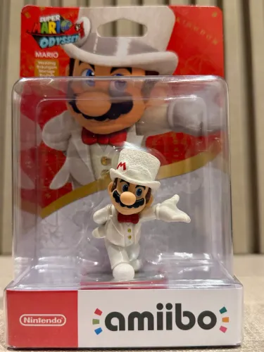 Amiibo Mario Casamento Super Mario Odyssey Nintendo